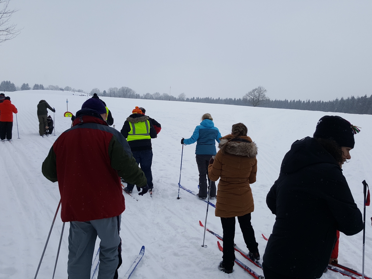 Winterpret bij de Heropleiding